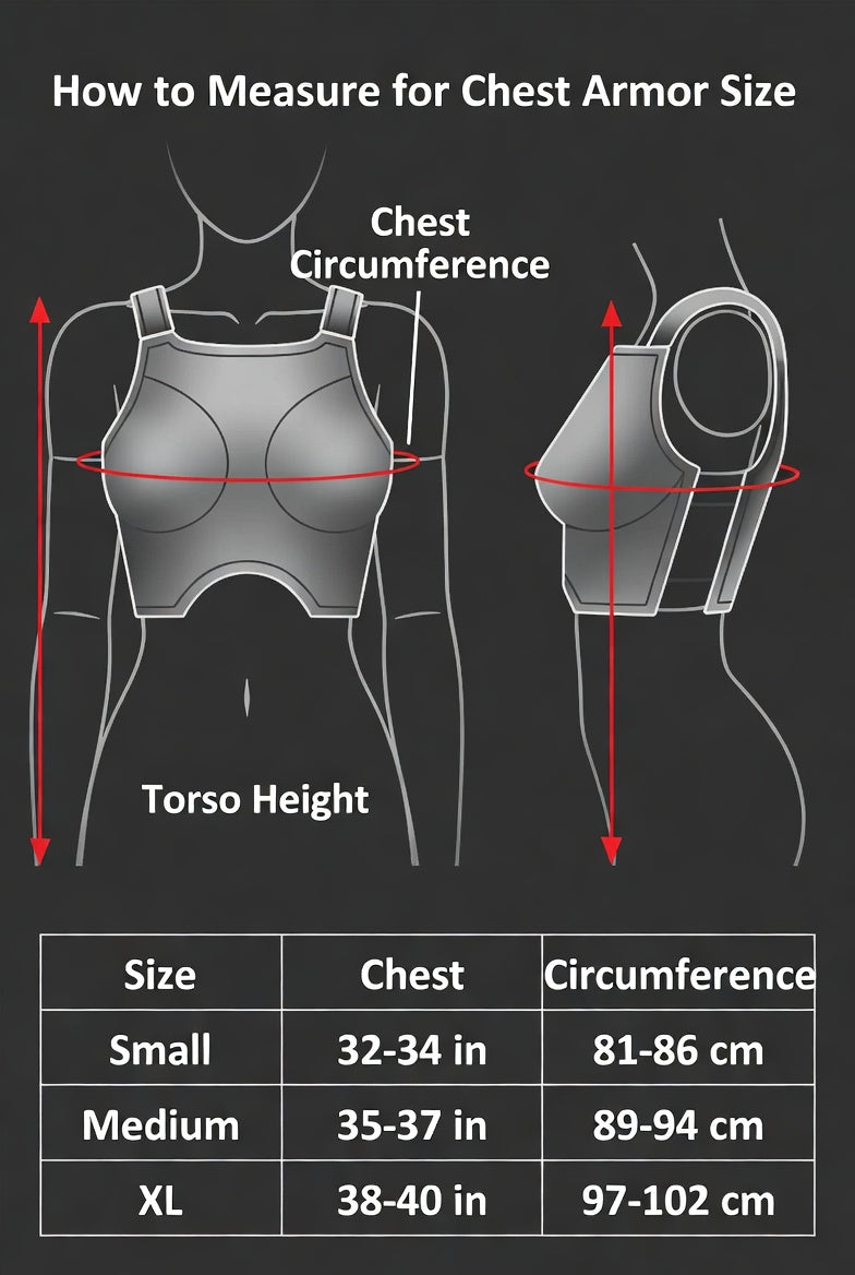 Diamond Crest - Female Chest Armor Plate