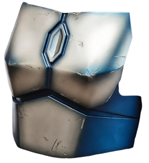 Diamond Crest - Female Chest Armor Plate