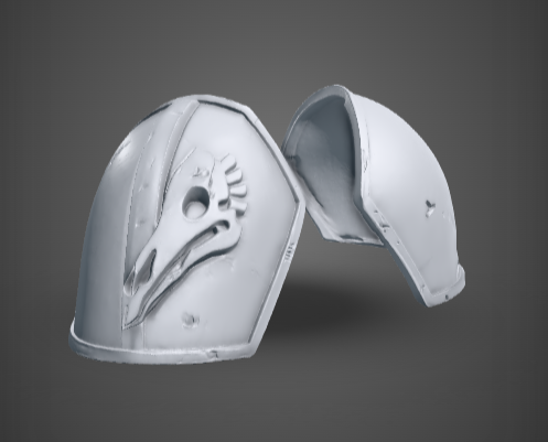 Gryphon Shoulder Pauldron Armor - Set