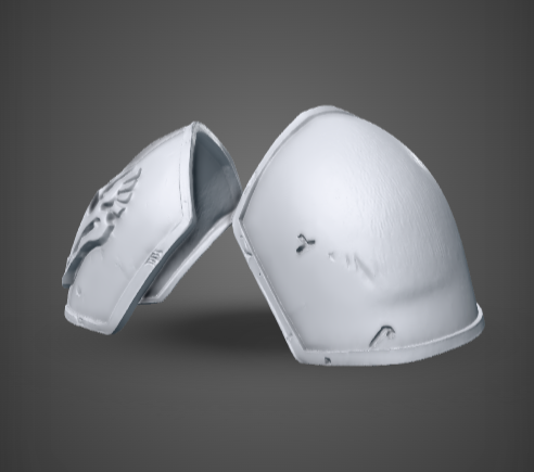 Gryphon Shoulder Pauldron Armor - Set