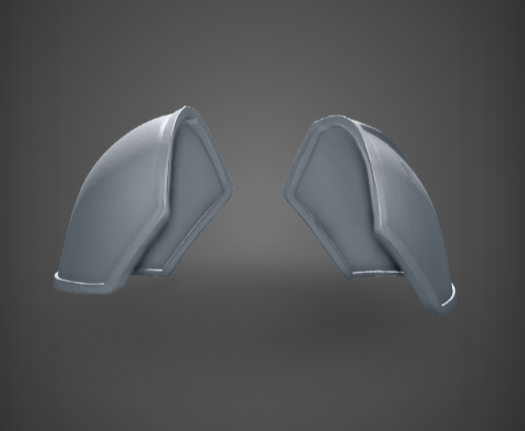 Gryphon Shoulder Pauldron Armor - Set