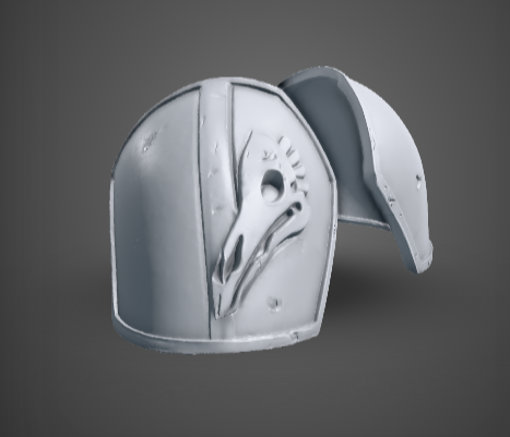 Salvaged Gryphon Pauldron Set XL