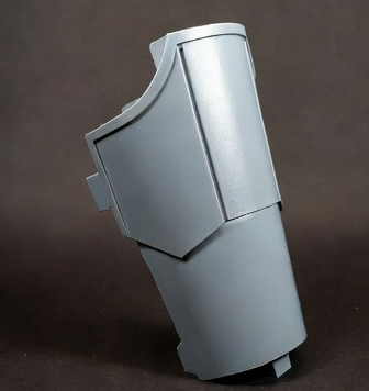 Elite Guardsman Shin Plate Armor - Set