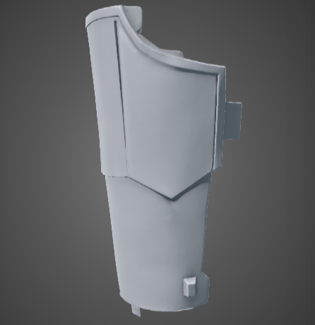 Elite Guardsman Shin Plate Armor - Set