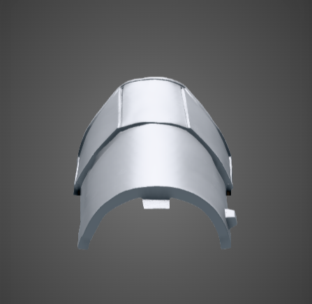 Elite Guardsman Shin Plate Armor - Set