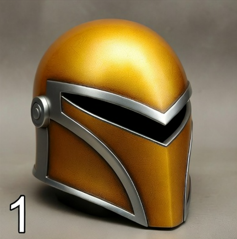 Vintage Style Mandalorian Inspired Helmet