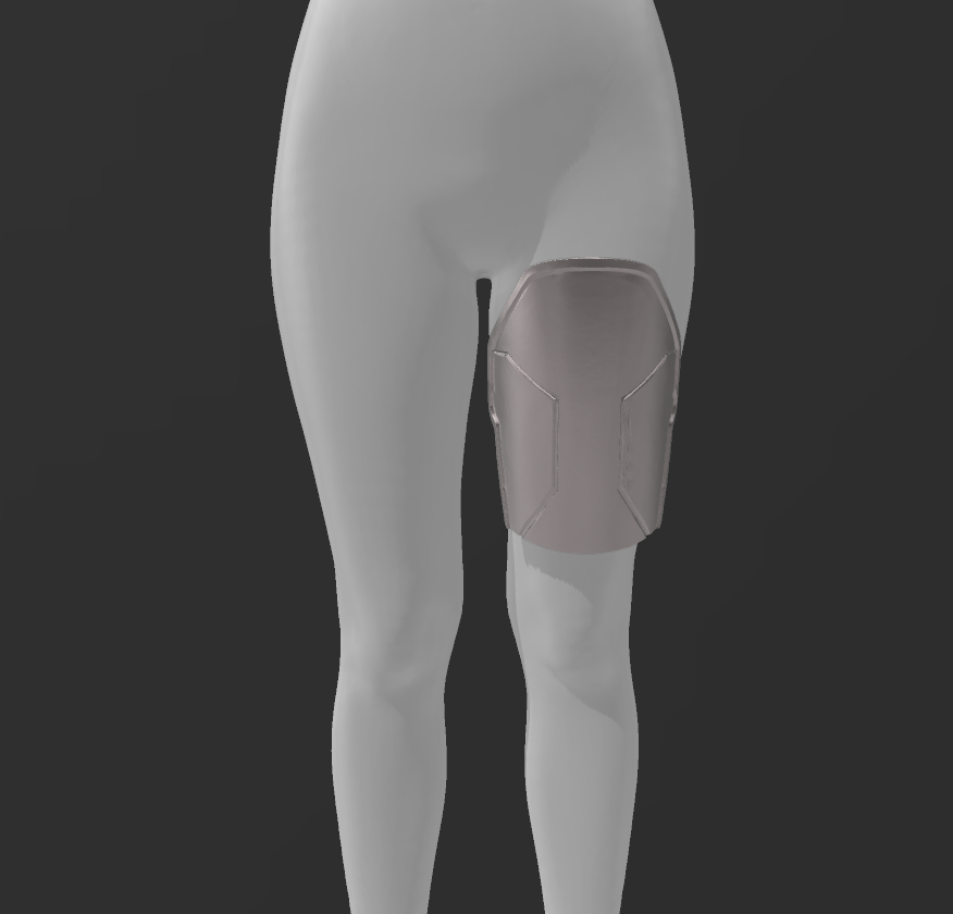MURK- Thigh Plate Armor