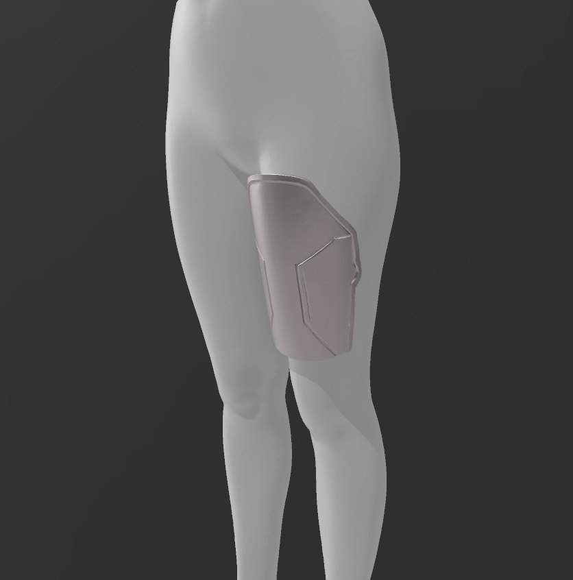 MURK- Thigh Plate Armor