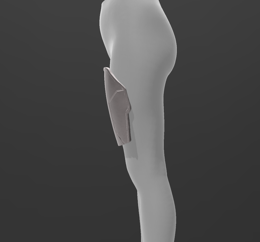 MURK- Thigh Plate Armor
