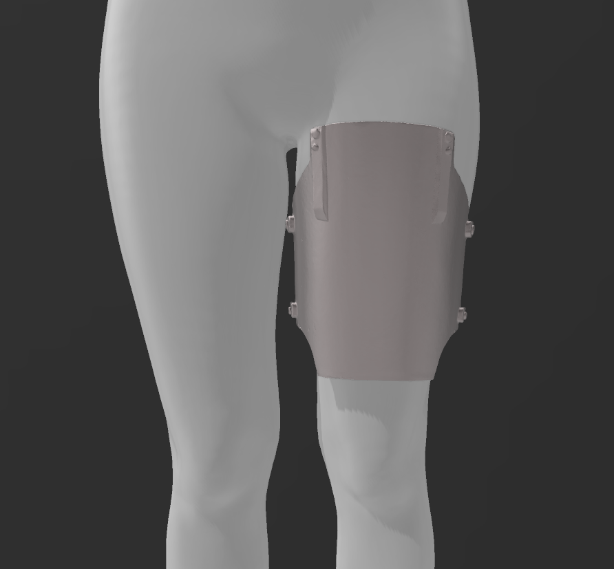 Sentinel - Thigh Plate Armor