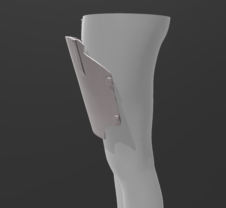 Sentinel - Thigh Plate Armor