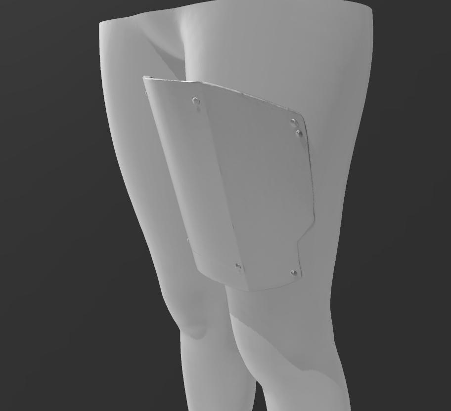 DuraTech- Thigh Plate Armor