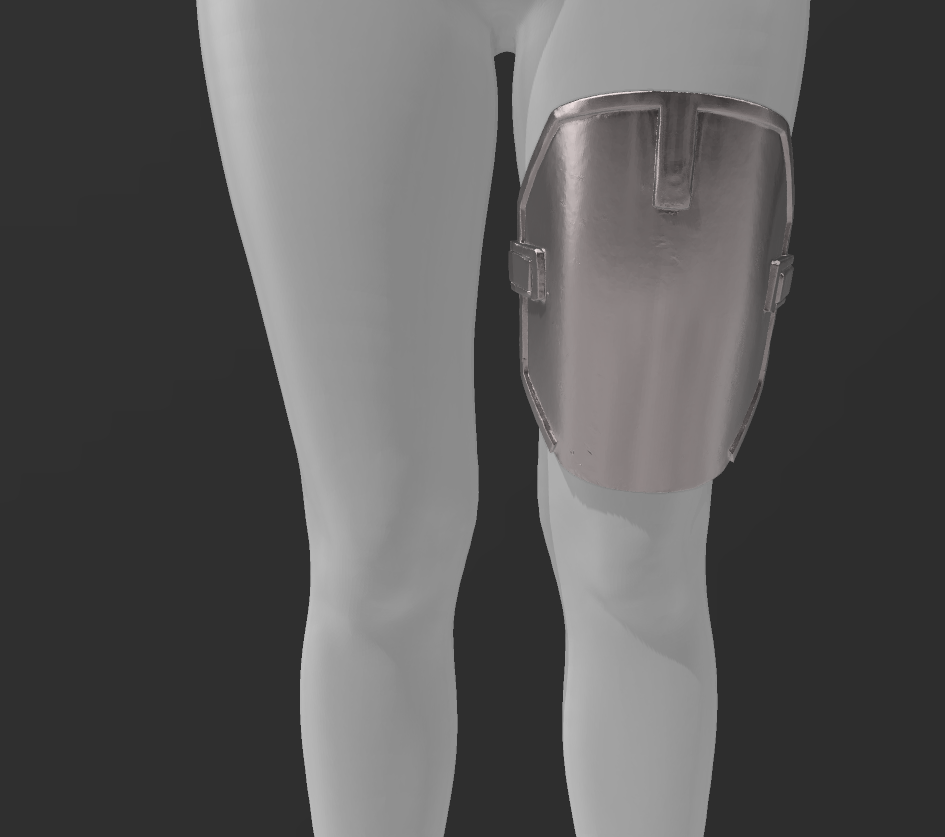 GuardCorp - Thigh Plate Armor