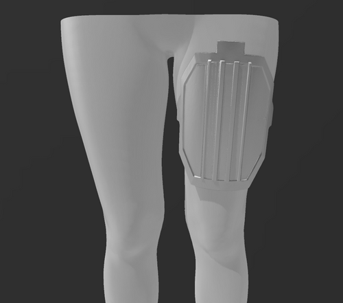 BlasTech - Thigh Plate Armor