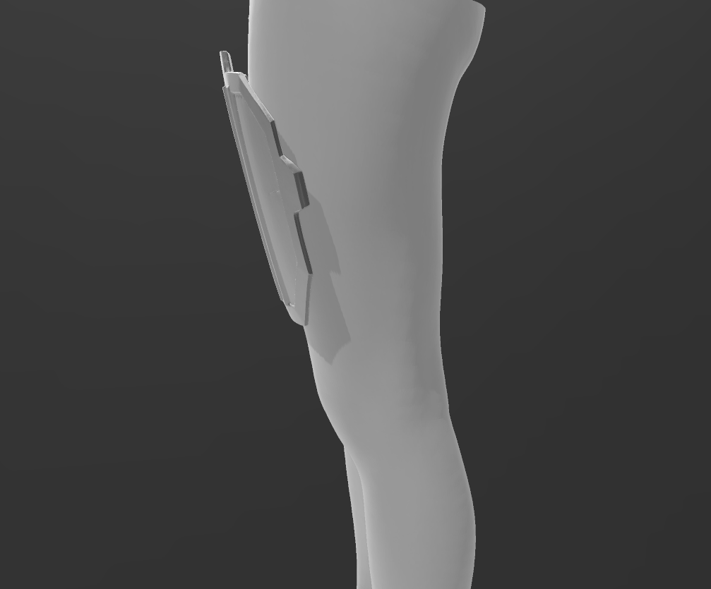 BlasTech - Thigh Plate Armor