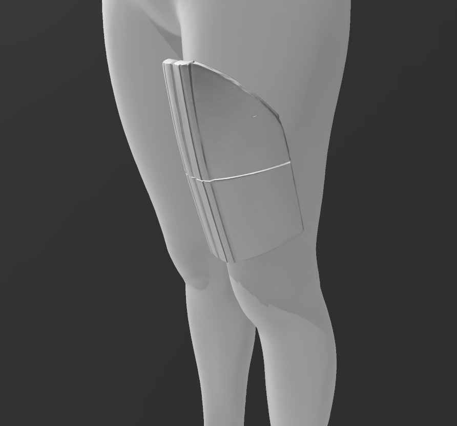 SECURA - Thigh Plate Armor