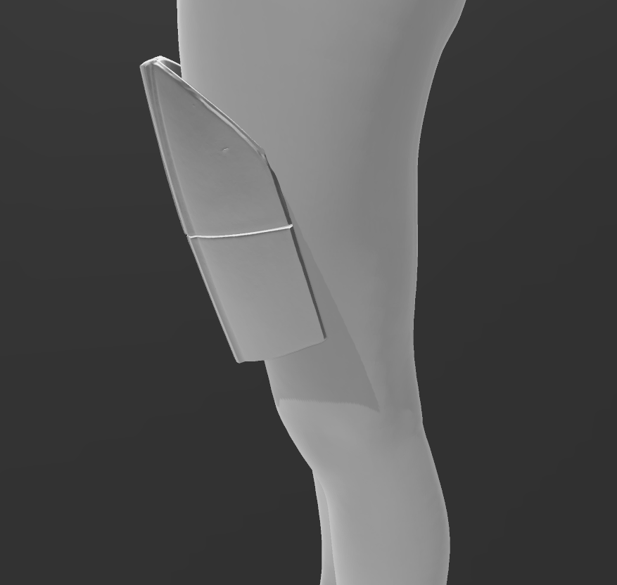 SECURA - Thigh Plate Armor