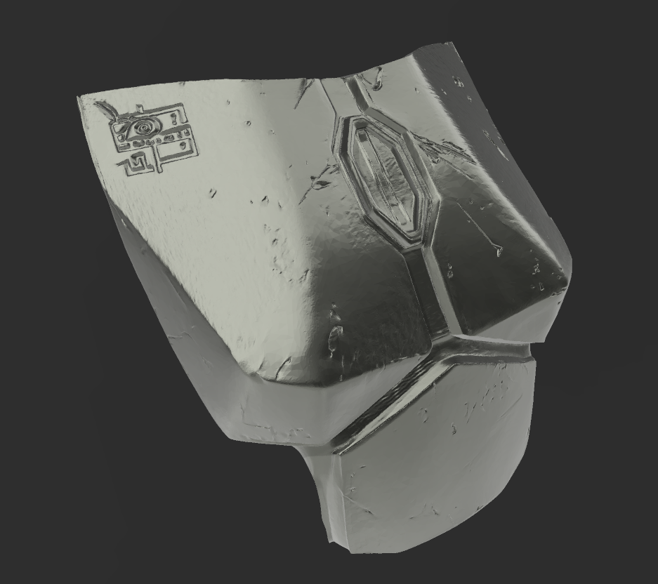 Diamond Crest V2 - Female Chest Armor Plate