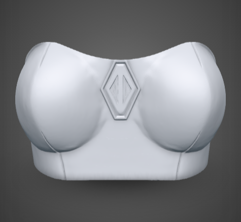 Nebula - Female Armor Chest Plate