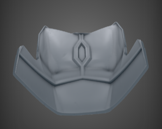 Diamond Crest - Female Chest Armor Plate