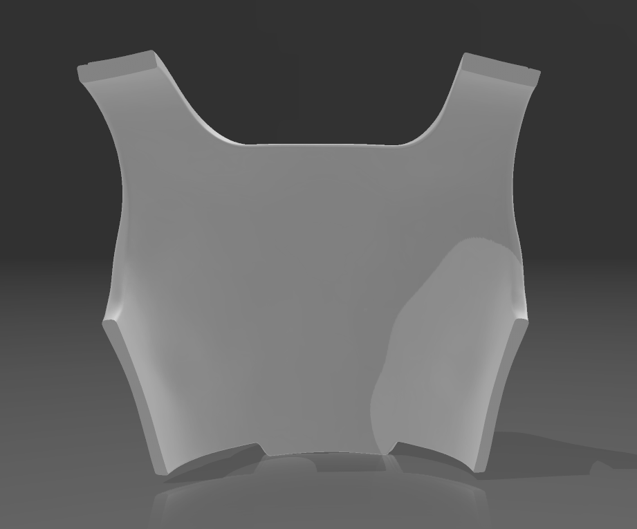 Blas-Tech Female Chest Armor Plate