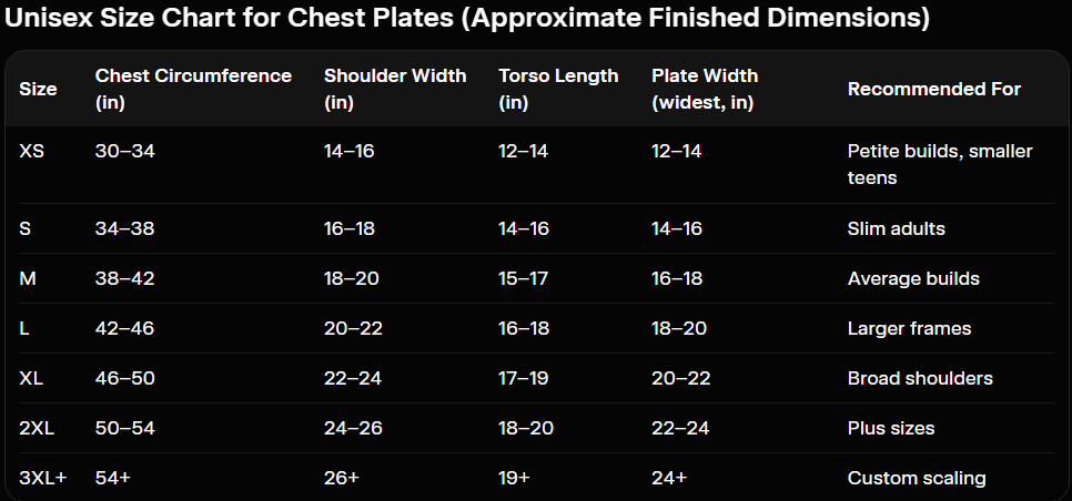 Nebula - Female Armor Chest Plate