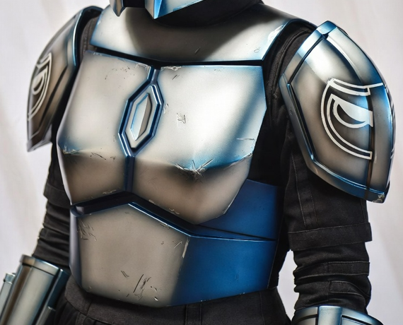 Diamond Crest - Female Chest Armor Plate