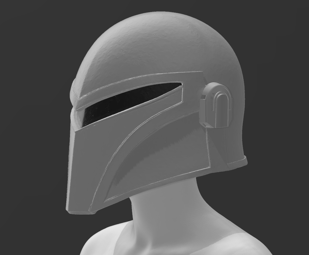 Vintage Style Mandalorian Inspired Helmet