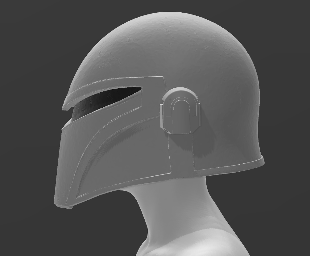 Vintage Style Mandalorian Inspired Helmet